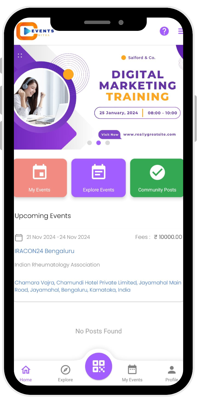 Organizer Mobile App
